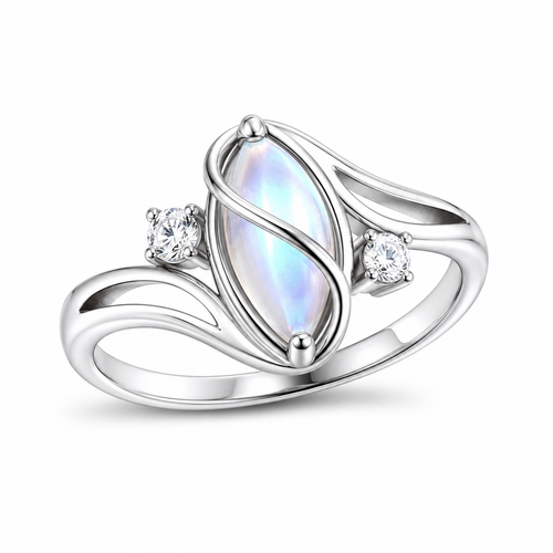 Luna Moonstone Ring